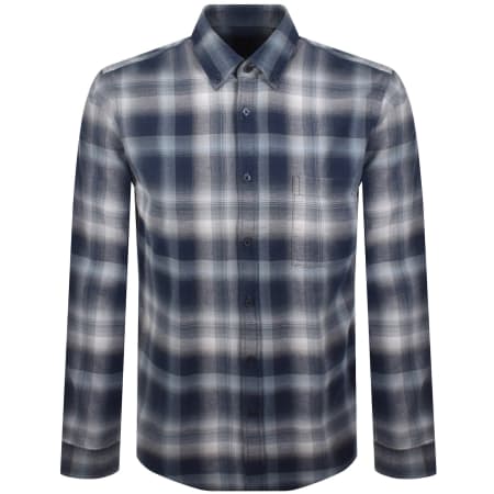 Product Image for BOSS Rickert Check Shirt Blue