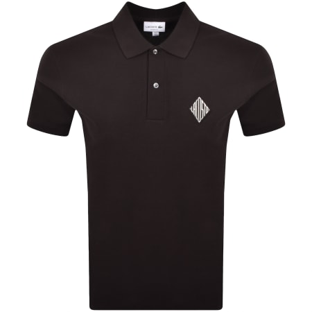 Product Image for Lacoste Polo T Shirt Brown
