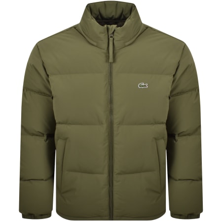 Product Image for Lacoste Big Baffle Down Jacket Khaki