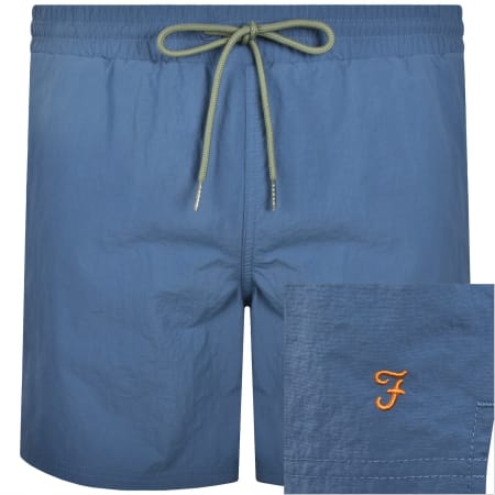 Product Image for Farah Colbert Plain Swim Shorts Blue