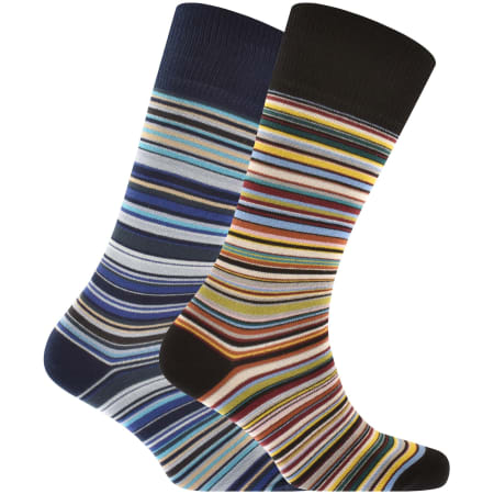 Product Image for Paul Smith Two Pack Striped Socks