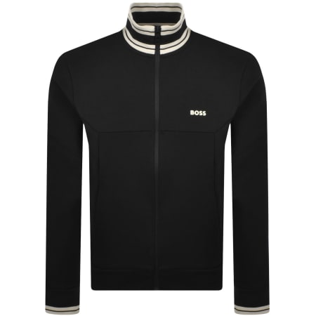 Product Image for BOSS Full Zip Zone Sweatshirt Black