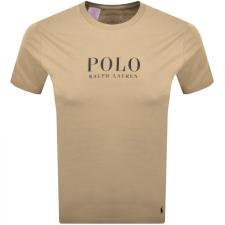 Recommended Product Image for Ralph Lauren Logo Crew Neck T Shirt Brown