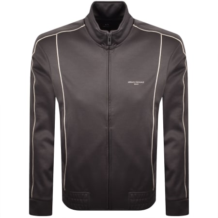 Product Image for Armani Exchange Full Zip Sweatshirt Grey