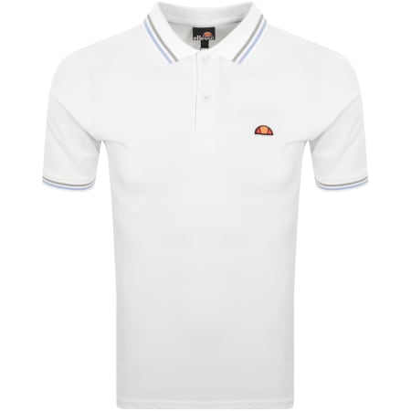 Product Image for Ellesse Rooks Tipped Polo T Shirt White