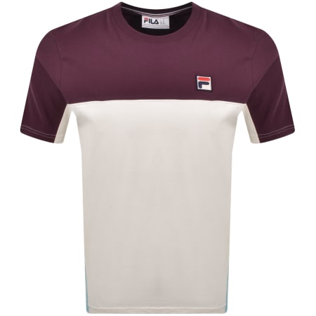Product Image for Fila Tiebreaker Colour Block T Shirt Purple