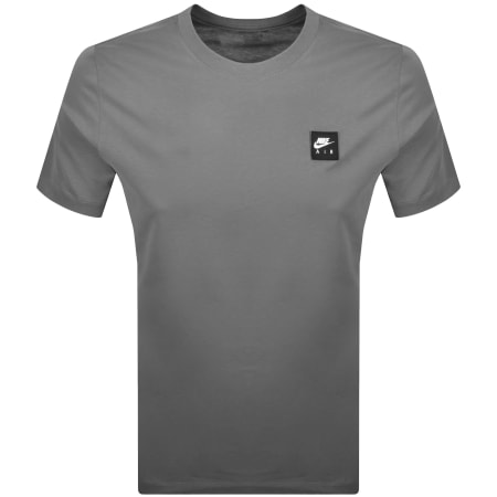 Product Image for Nike Air Patch Logo T Shirt Grey
