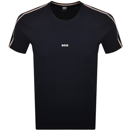 Product Image for BOSS Unique T Shirt Dark Blue