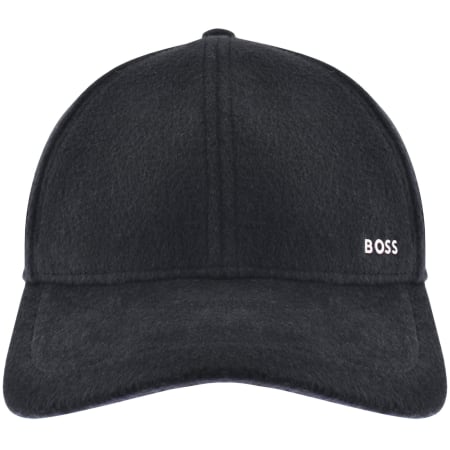 Product Image for BOSS Zed Wool Silk Blend Baseball Cap Navy
