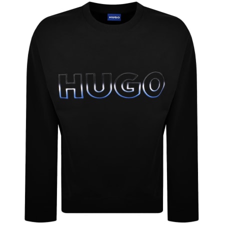 Product Image for HUGO Blue Nogocrew Sweatshirt Black