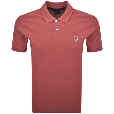 Product Image for Paul Smith Zebra Polo T Shirt Red