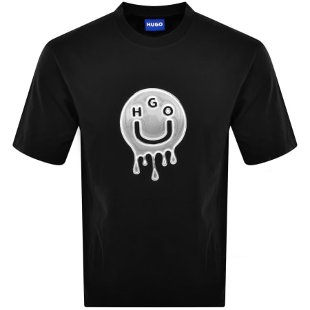 Product Image for HUGO Blue Nedirix T Shirt Black