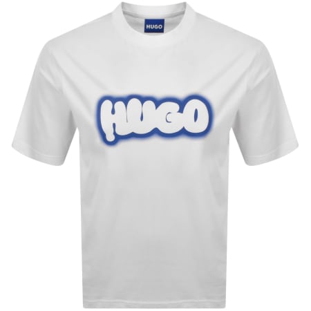 Product Image for HUGO Blue Nulibax T Shirt White