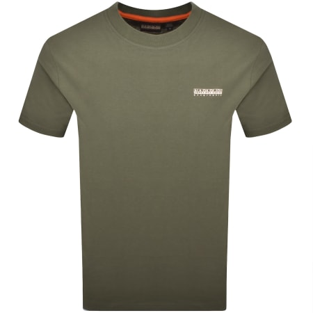 Product Image for Napapijri S-Small Box T Shirt Green