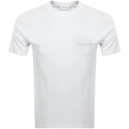 Product Image for Norse Projects Johannes Logo Print T Shirt White