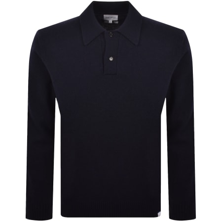 Product Image for Norse Projects Marino Lambswool Jumper Navy