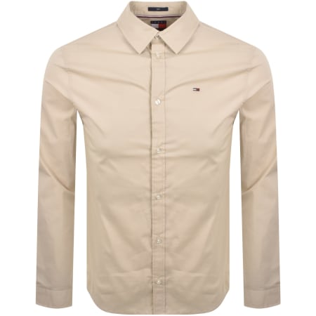 Product Image for Tommy Jeans Long Sleeved Shirt Beige