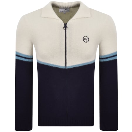 Product Image for Sergio Tacchini Orion Knit Track Top Cream