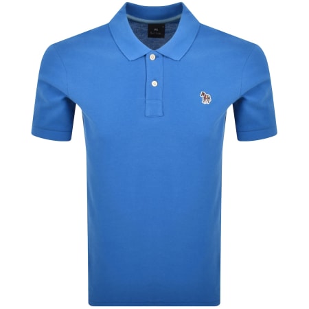 Product Image for Paul Smith Zebra Polo T Shirt Blue