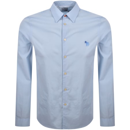 Product Image for Paul Smith Long Sleeved Tailored Shirt Blue