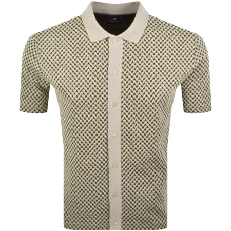 Product Image for Paul Smith Short Sleeved Sweater Polo Beige