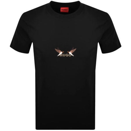 Product Image for HUGO Dugolini T Shirt Black