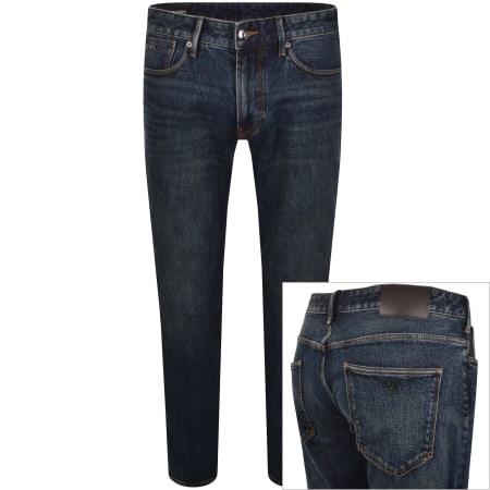Product Image for Emporio Armani J06 Slim Fit Jeans Blue