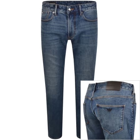 Product Image for Emporio Armani J06 Slim Fit Jeans Blue