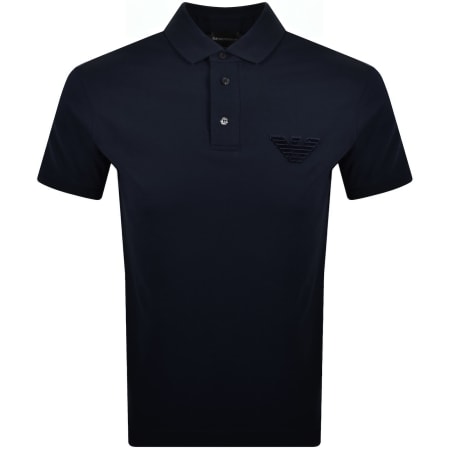 Product Image for Emporio Armani Polo T Shirt Iconico Navy