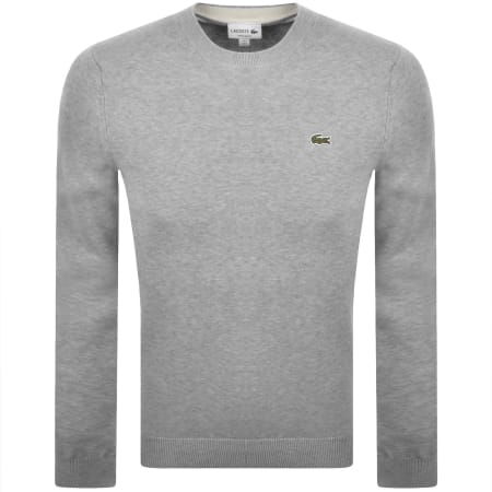 Product Image for Lacoste Crew Neck Knit Jumper Grey