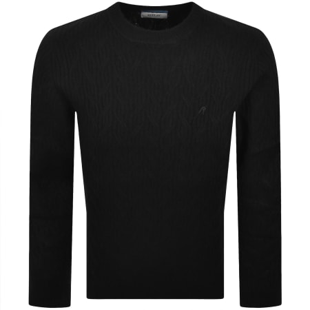 Product Image for Replay Crew Neck Knit Jumper Black