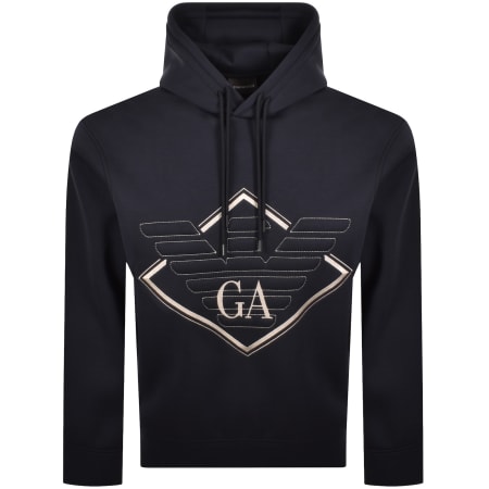 Product Image for Emporio Armani Loungewear Hoodie Navy