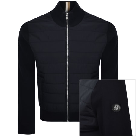 Product Image for BOSS Hernesto Hybrid Jacket Navy