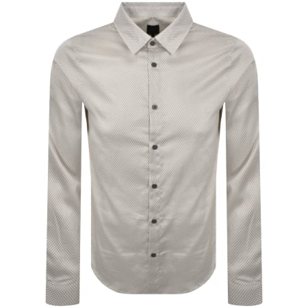 Product Image for Armani Exchange Long Sleeve Shirt Off White