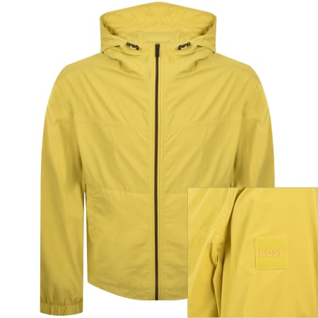 Product Image for BOSS Orip Crinkled Nylon Jacket Yellow