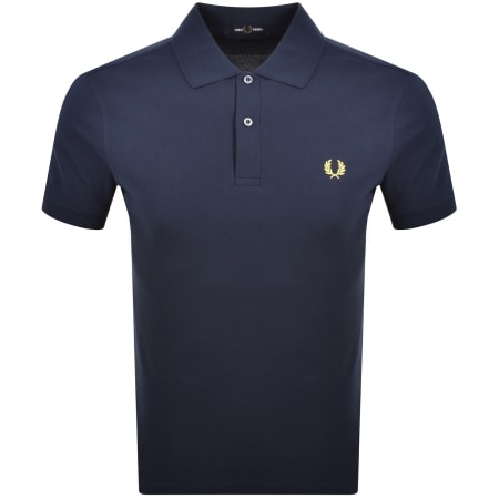 Product Image for Fred Perry Plain Polo T Shirt Navy