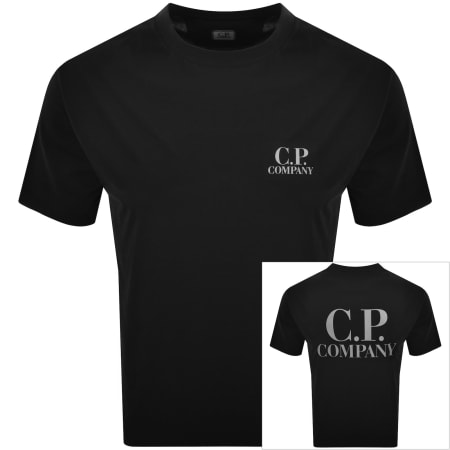Product Image for CP Company Logo T Shirt Black
