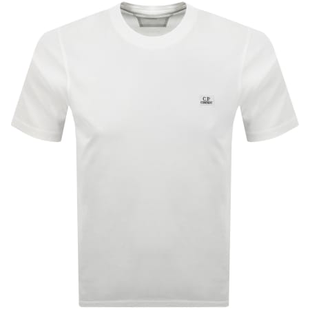 Product Image for CP Company Logo T Shirt White