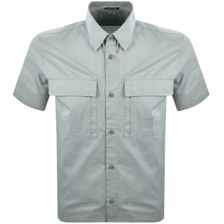 Product Image for CP Company Short Sleeve Shirt Grey