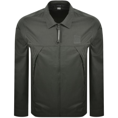 Product Image for CP Company Gabardine Overshirt Green