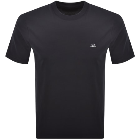 Product Image for CP Company Logo T Shirt Navy