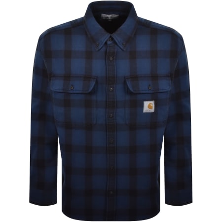 Recommended Product Image for Carhartt WIP Edmands Check Shirt Blue