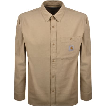 Recommended Product Image for Carhartt WIP Edgar Shirt Peanut Brown