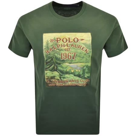 Product Image for Ralph Lauren Classic Fit T Shirt Green