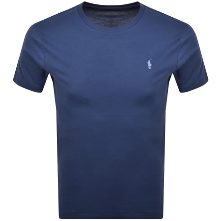 Product Image for Ralph Lauren Crew Neck Slim Fit T Shirt Blue