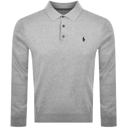 Product Image for Ralph Lauren Polo Knitted Jumper Grey