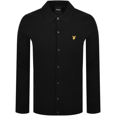 Product Image for Lyle And Scott Knitted Shirt Black