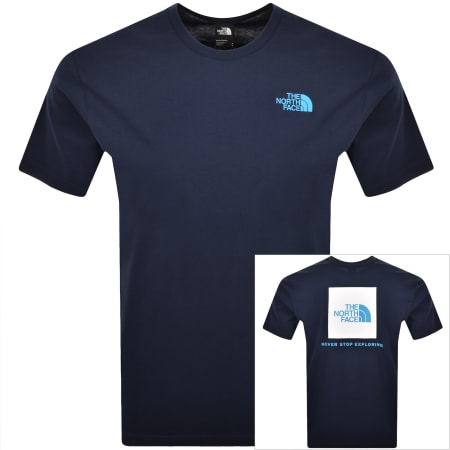 Product Image for The North Face SS Box T Shirt Navy