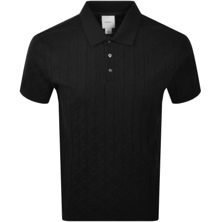 Product Image for Calvin Klein Mercerized Emblem Polo T Shirt Black