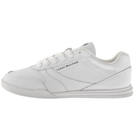 Product Image for Tommy Hilfiger Logo Cupsole Trainers White